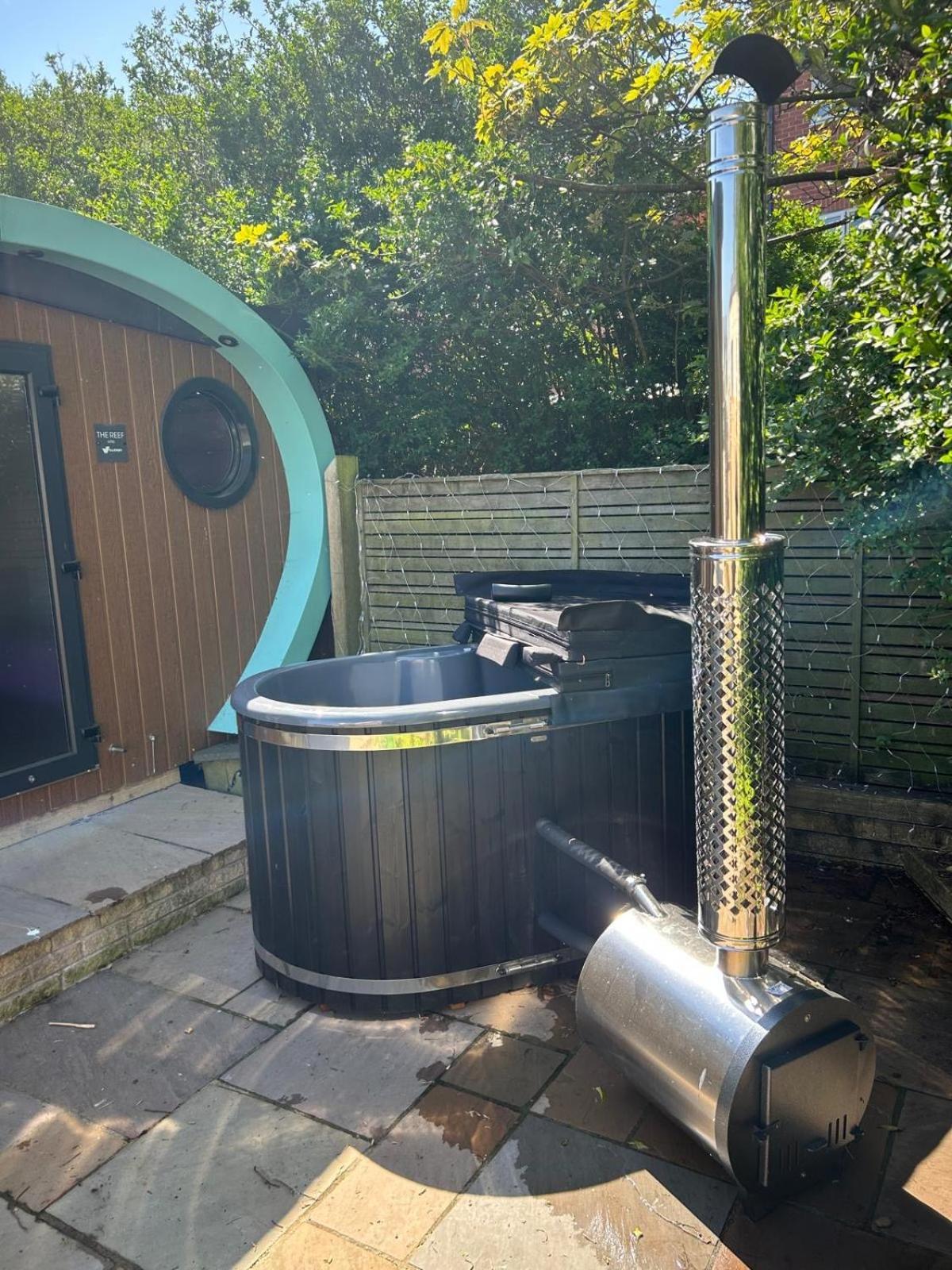 Elletson Park Wood Fired Hot Tubs, Caravans & Pods Pilling Eksteriør billede