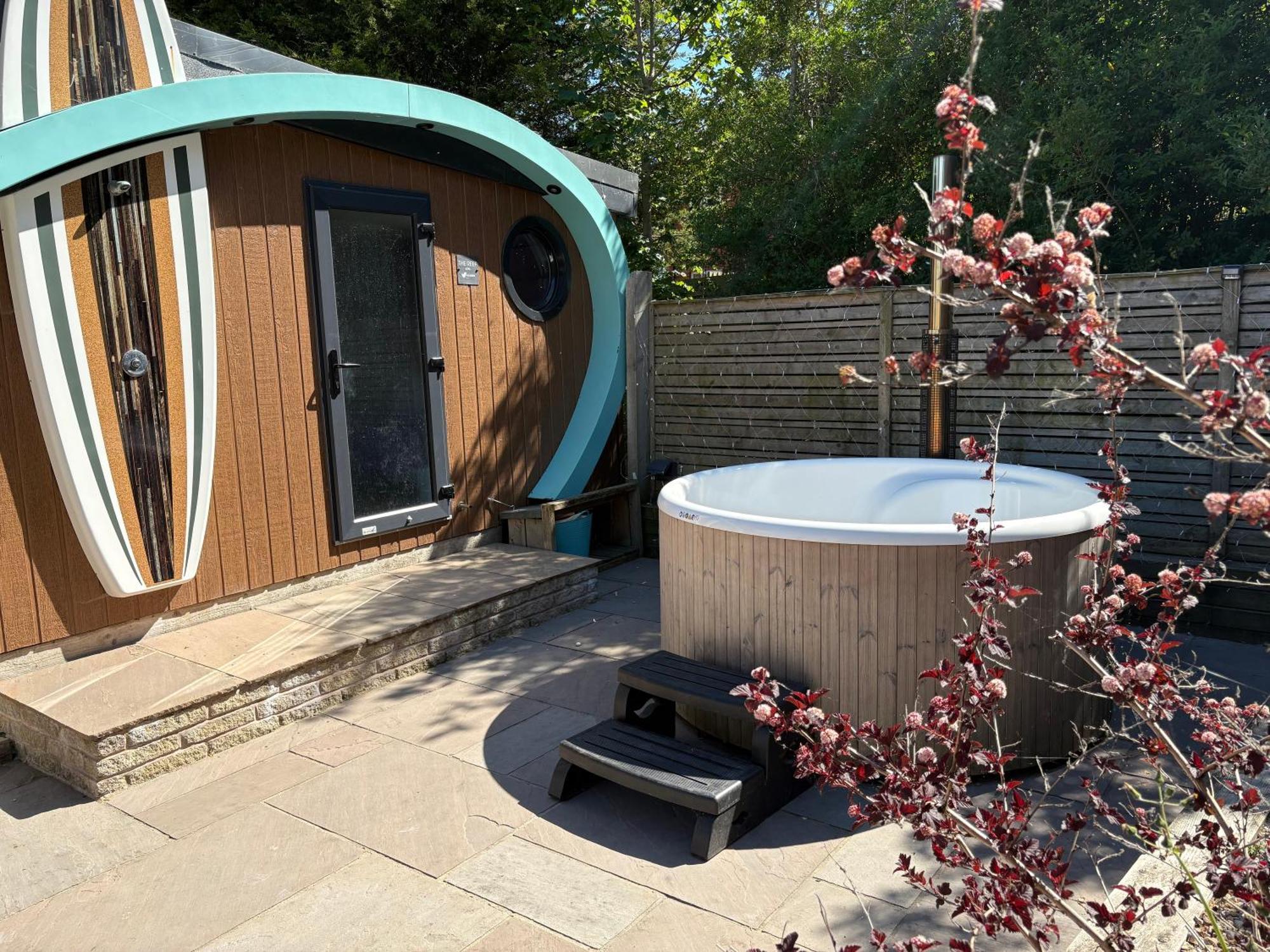 Elletson Park Wood Fired Hot Tubs, Caravans & Pods Pilling Eksteriør billede